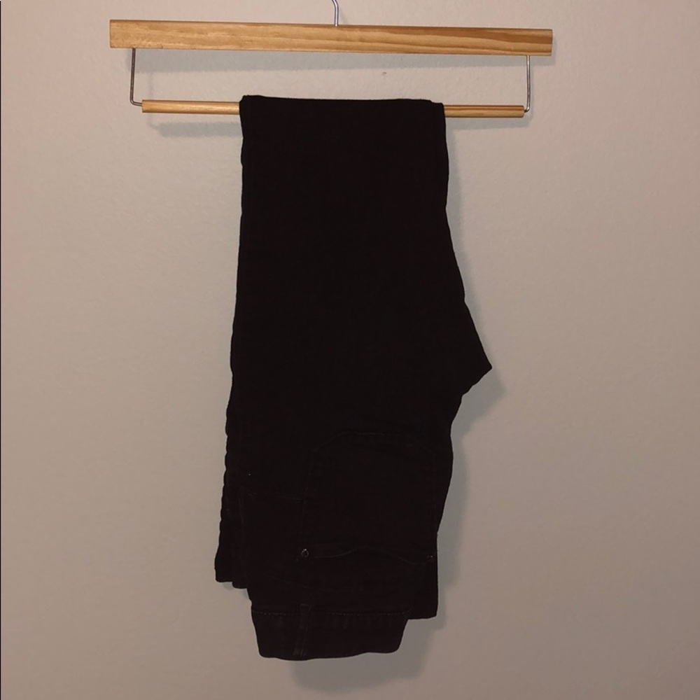 BLACK Boot cut JEANS